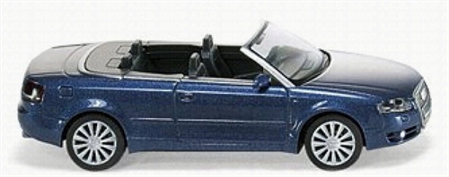 Wiking 1320230 Audi A4 Cabriolet, Metallicblau, H0